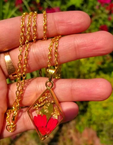 Pressed Whispers Pendant