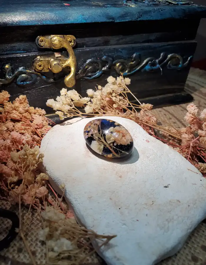 Handcrafted Scarf Pin - Whispers of Thistle 001 Handcrafted Scarf Pin - Whispers of Thistle