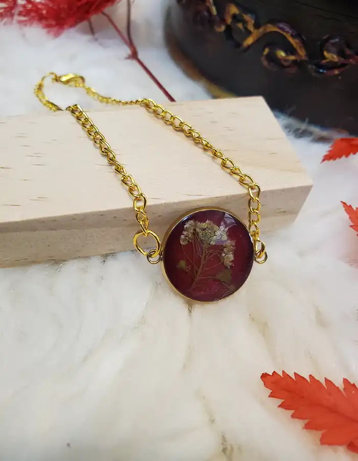 Resin Bracelet - Scarlet Memory 003