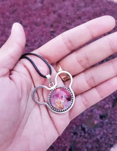 Resin Made Pendant - Glimmer Vault
