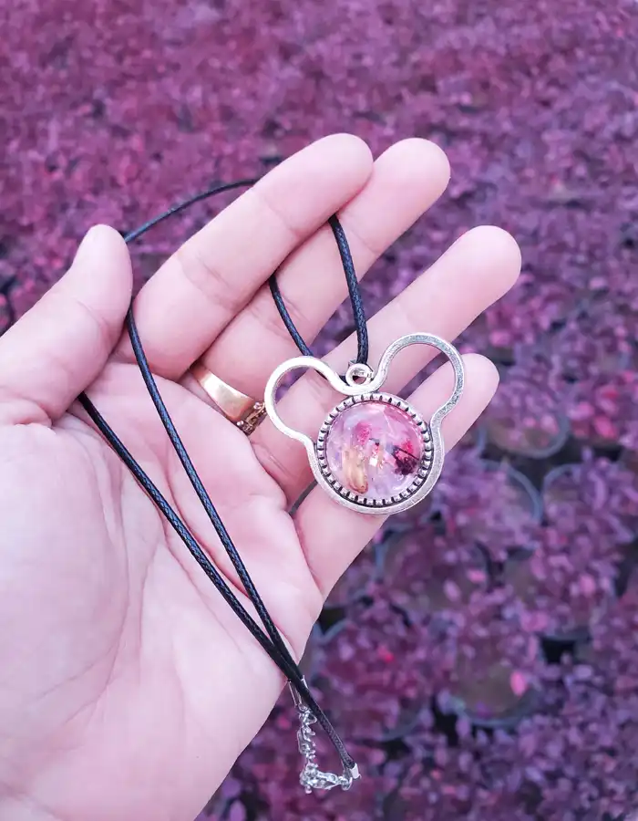 Resin Made Pendant - Glimmer Vault 002