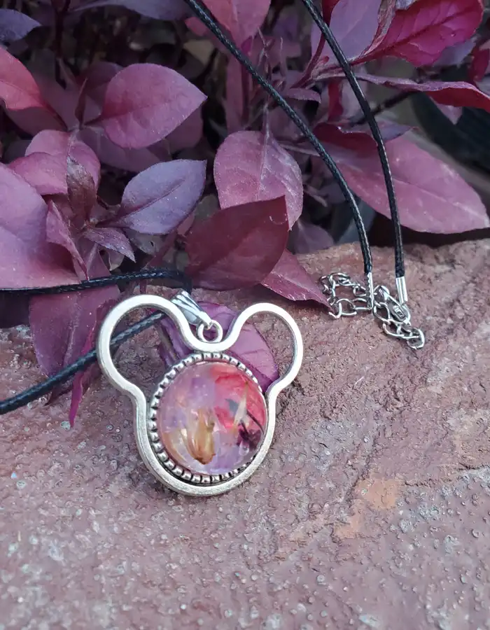 Resin Made Pendant - Glimmer Vault 005