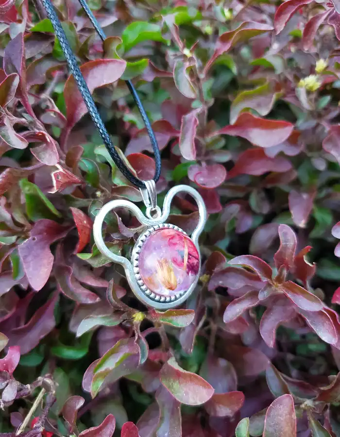 Resin Made Pendant - Glimmer Vault 006