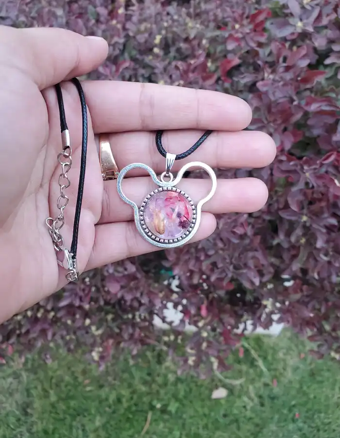 Resin Made Pendant - Glimmer Vault 007
