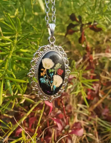 Resin Pendant - Delicate Talisman