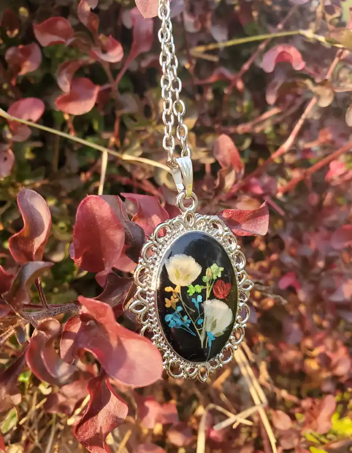 Resin Pendant - Delicate Talisman 006