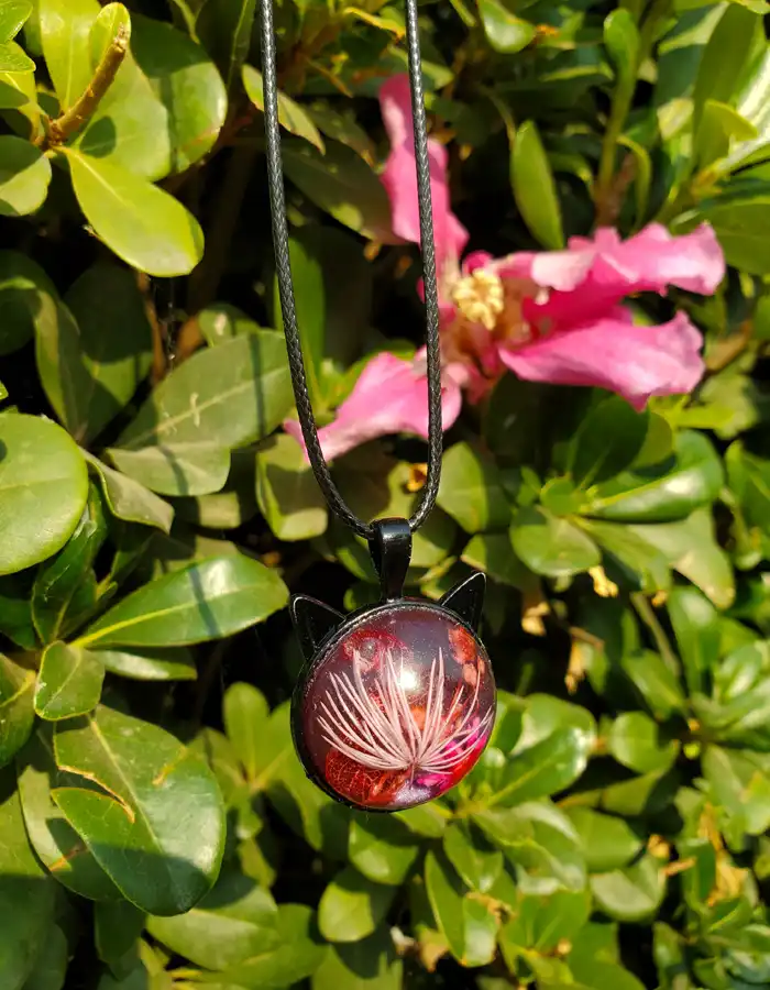 Resin Pendant - Gul-e-Hawa 006