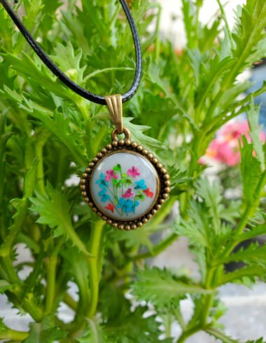 Magical Bloom Floral Pendant