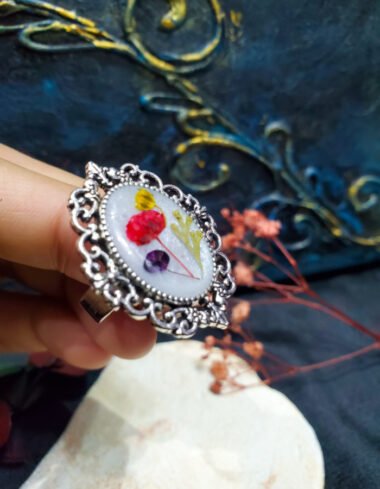 Raaz-e-Seher Floral Ring