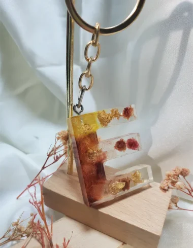 Blossom Trace E Keychain