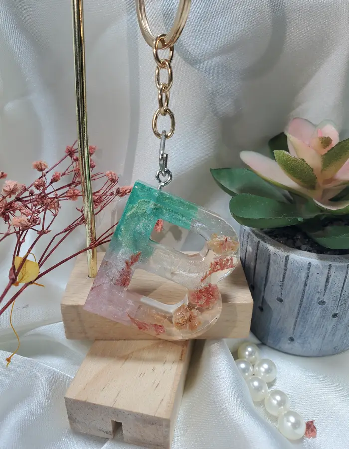 Gradient Bloom B Keychain _20260828_13