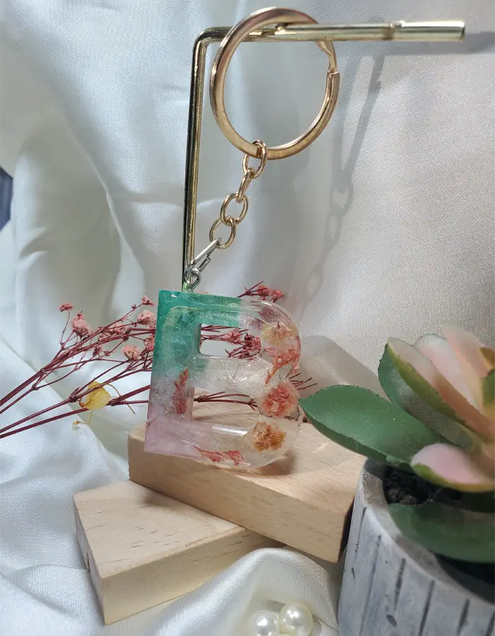 Gradient Bloom B Keychain _20260828_15