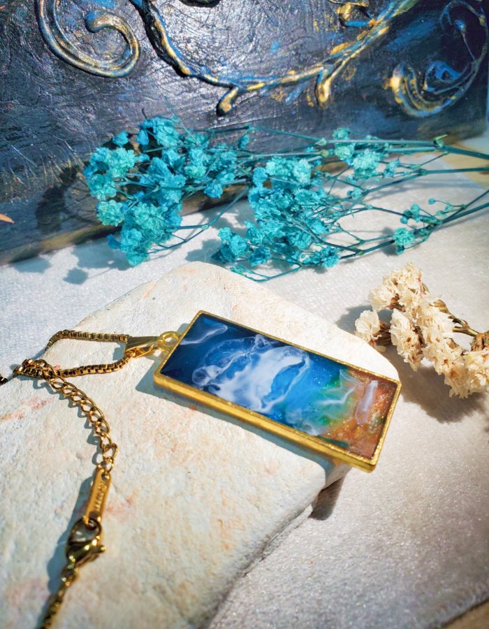 Mauj-e-Bahar Fusion Pendant 4