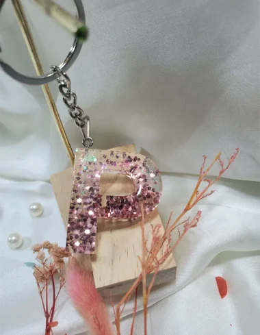 Radiant Spark P Keychain