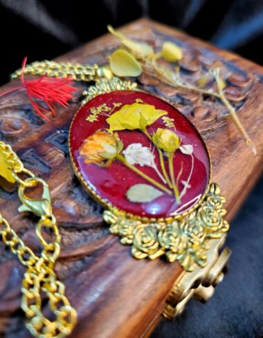 Ruh-e-Bahar Floral Pendant